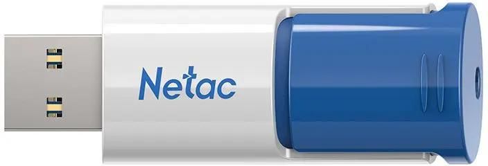 Флешка USB NETAC U182 512ГБ, USB3.0, синий и белый [nt03u182n-512g-30bl]